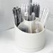 Desk Stationery Storage Artifact Pen Holder Desktop Tape Planner Sticker Organizer Box High-Value Rotating_maomaolike.com