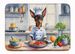 Miniature Pinscher The Chef Memory Foam Kitchen Mat Machine Washable Anti-Fatigue Mat Cushion Comfort Bath Mat Or Kitchen Rug_maomaolike.com