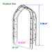 Metal Garden Arch Assemble Freely With 8 Styles Garden Arbor Trellis Climbing Plants Support Rose Arch_maomaolike.com