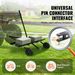 VEVOR Tow Behind Dethatcher, 48-inch Tow Dethatcher With 24 Spring Steel Tines, Lawn Dethatcher Rake For ATV Or Mower, Tow Behind Lawn Rake With Lift Handle For Garden Farm Grass_maomaolike.com