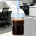Coffee Cups Lids Reusable 17oz Drinkware With Lid And Straw Cold Drink Tumbler For Women Men Travelers Office Gym Travel_maomaolike.com