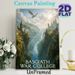 Basgiath War College Fantasy Painting Poster, Misty Canyon & Castle With Flying Dragon Poster, Immersive Magical Vibe Ideal For Bedroom, Study Room_maomaolike.com