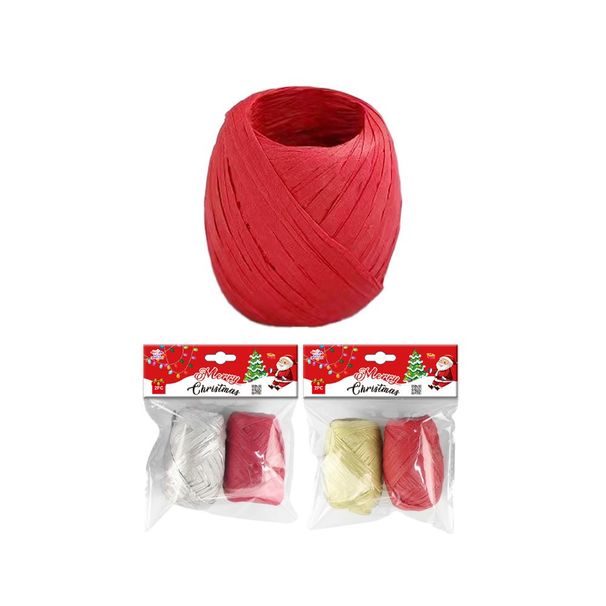 Christmas Decor Gold & Silver Red - Pull-String Paper Swirls Mixed 12Pack_maomaolike.com