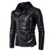 Men's Clothing New Men's Motorcycle Leather Jacket Multi zipper Men's Leather Jacket 1800 B003_maomaolike.com