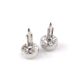 Unisex Cufflinks Round rhinestone Purple diamond white diamond cufflinks Fashion cufflinks multi-diamond super flash_maomaolike.com