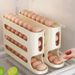 Rolling Egg Storage Box, Kitchen Multi-layer Slanted Automatic Egg Roller, Refrigerator Side Door Egg Tray, Food Storage Box_maomaolike.com