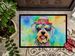 Schnauzer Hippie Dawg Doormat Front Door Mat Indoor Outdoor Rugs For Entryway, Non Slip Washable Low Pile, 24H X 36W_maomaolike.com