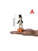 1pc Singer Pumpkin Shape Resin Ornament Halloween Family Entrance Desktop Multi-scene Ornament Decoration_maomaolike.com