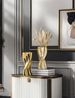 Ceramic High Luxury Art Style Small Waist Vase, Suitable For Office Decoration, Living Room Desktop Atmosphere, And Beautiful High-end Vase Ornaments_maomaolike.com