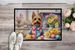 Decorating Easter Silky Terrier Doormat Front Door Mat Indoor Outdoor Rugs For Entryway, Non Slip Washable Low Pile, 24H X 36W_maomaolike.com