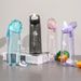 650ml/22oz Sports Water Bottle With 7 Fruit-Flavored Pods Portable Fitness Bottles For Outdoor Activities Leakproof_maomaolike.com