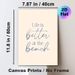 Beach Quote Painting Poster, Soft-toned Elegant Script Typography Poster, Warm Beach-inspired Quote Decor Idea For Bedroom, Living Room_maomaolike.com