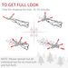 8ft Pencil Christmas Tree, Unlit Artificial Christmas Tree Slim Douglas Fir Xmas Tree With Realistic Branches, Halloween Tree With 1168 Tips_maomaolike.com