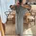Women's Clothing new retro tea style outfit a complete set of puff sleeve shirt suit summer women's skirt_maomaolike.com