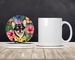 Chihuahua Luau Large Sandstone Coasters Pack Of 4 Absorbent Round Coasters Decor Gifts For Men Or Women, 4 In, Multicolor_maomaolike.com