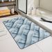 Bathroom Mat Toilet Mat Shower Mat Entrance Rug Absorbent Non-Slip Mat Soft Quick-Dry Machine Washable_maomaolike.com