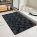 Bathroom Mat Toilet Mat Shower Mat Entrance Rug Absorbent Non-Slip Mat Soft Quick-Dry Machine Washable_maomaolike.com