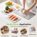Titanium Cutting Board Set Of 3,Safe For Meat, Vegetables, Fruits, Raw, & Cooked Food Prep, Non-Toxic Material_maomaolike.com