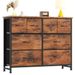 A Spacious Storage Rack With 8 Fabric Drawers Suitable For A Cloakroom, A TV Cabinet With A Wooden Tabletop And Frame_maomaolike.com