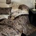 Wholesale Light Luxury Satin Embroidered Pure Nordic Style Naked Sleep Full Jacquard 100-Count Long-Staple Cotton Four-Piece Set_maomaolike.com