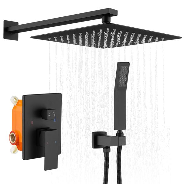Shower System Shower Faucet Combination Set Wall Mounted, Unable To Ship On Weekends_maomaolike.com