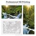 RUOPOTY Classic Paint By Original Gifts Decorative Paintings Forest Waterfall Painting Numbers Wall Decor_maomaolike.com