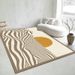 Living Room Rug,Large Rug,Oversized, Gold Leaves Design,Bedroom Rug,Soft And Thick, Machine Washable, Thickened Rug, Bedside Rug,Decorative Indoor Rug_maomaolike.com