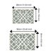 Bathroom Mat Toilet Mat Shower Mat Entrance Rug Absorbent Non-Slip Mat Soft Quick-Dry Machine Washable_maomaolike.com