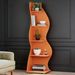 Modern Wall Corner Bookshelf Bookcase_maomaolike.com