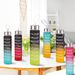 300ml Water Bottle BPA Free Leak Proof High Quality Drink Bottles With Time Marker Fitness Sports Reusable Outdoors_maomaolike.com