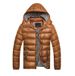 Men's autumn and winter cotton-padded jacket men stand collar men slim warm men cotton-padded jacket jacket_maomaolike.com