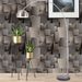 3D Line Self-Adhesive Sofa Background Wall TV Metal Grid PVC Wallpaper_maomaolike.com