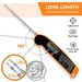 Food Meat Thermometer Digital Instant Read With High Accuracy Waterproof & Backlit For Grill BBQ Oven Kitchen_maomaolike.com