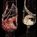 Elegant Champagne Glass With Eternal Flower Butterfly Decoration, DIY Kit For Toasting Glasses, Wedding And Engagement_maomaolike.com