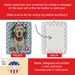 Yellow Labrador Retriever Christmas Porcelain Ornament Christmas Tree Hanging Decorations For Home Christmas Holiday, Rectangle, Gift, Multicolor_maomaolike.com