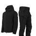 Men's Clothing 2024 Outdoor Sharkskin Soft-Shell Hardshell Suit Men's Windbreak Army Fan Tactical Coat Winter Pile And Thick Climbing Clothing_maomaolike.com