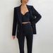 Women's clothing new high quality casual temperament commuting fashion professional women's suit plus bra pants suit_maomaolike.com