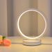 Minimalist Modern Fashion Ring Table Lamp For Bedside, Study, Bedroom, Living Room, Dormitory, Adjustable Decorative_maomaolike.com