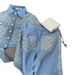 Women's Clothing Design Short Lady Jacket Retro Slim Pants Two piece Suit_maomaolike.com