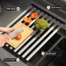 304 Stainless Steel Sink Dish Rack – Foldable, Expandable Drainer Basket For Dishes, Cups & Utensils (Space-Saving,_maomaolike.com