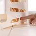 30 Eggs Refrigerator Holder - Automatic Rolling Refrigerator Egg Organiser, Space Saving Egg Dispenser Holder, 4 Tier Refrigerator Egg Holder_maomaolike.com