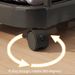 Removable Laundry Basket With Standard Wheels, Yoga Mat And Clothing Storage Basket, Easy-to-move And Durable Steel Tube Storage Basket_maomaolike.com