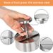 Stainless Steel Burger Press Kitchen Meatloaf Mold_maomaolike.com