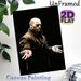 Bald Man With Sunglasses Holding Red & Blue Pill Painting Poster, Bold Graphic Illustration Poster, Iconic Cinematic-inspired Design, Ideal For Home_maomaolike.com