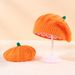 Hot Sale Mother Baby Knitted Beanie Orange Beret Women Kids Crochet Halloween Parent-child Pumpkin Bonnet Boina Girls Knit Barett_maomaolike.com