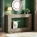 Farmhouse Console Table, Rustic Wood Entryway Sofa Table With Storage_maomaolike.com