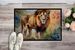 Lion Doormat Front Door Mat Indoor Outdoor Rugs For Entryway, Non Slip Washable Low Pile, 24H X 36W_maomaolike.com