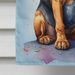 Bloodhound Happy Birthday House Flag Large Porch Sleeve Pole Decorative Outside Yard Banner Artwork Wall Hanging, Polyester, House Size, Multicolor_maomaolike.com