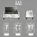 Ottoman Bench With Lift Top And Rubberwood Legs Upholstered Entryway Bench With Storage_maomaolike.com