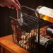 Home wine glass rack wine cabinet wine rack ornaments wine decoration inverted wine bottle rack light luxury high end wine rack_maomaolike.com